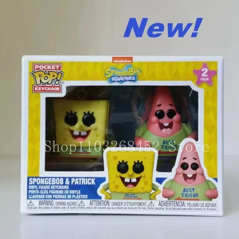 2026 Funko Schlüsselanhänger Ranger Rot Blau Pink Minion Kevin Otto Stuart Spider Spot Vash Ahsoka Inuyasha Homer Sam Sally Figuren Spielzeug