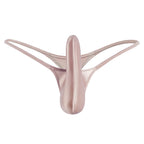 YAULAANG Sexy Herren Glanz Gay Unterwäsche Öliger G-String Tanga Glänzend niedrige Taille Hohe Elastizität Herren Dessous