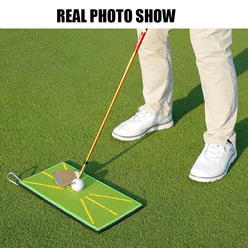 PGM Golf-Trainingsmatte zur Schwungdetektion, Schlagballspur, Richtungsmatte, Schwungpfad-Pads, Schwungübungs-Pads DJD038