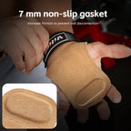 2Pcs Gym Gloves Fitness Hand Palm Protection Equipment Anti Slip Wear-resistant Wrist Protection Hard Pull Grip Strength Gloves