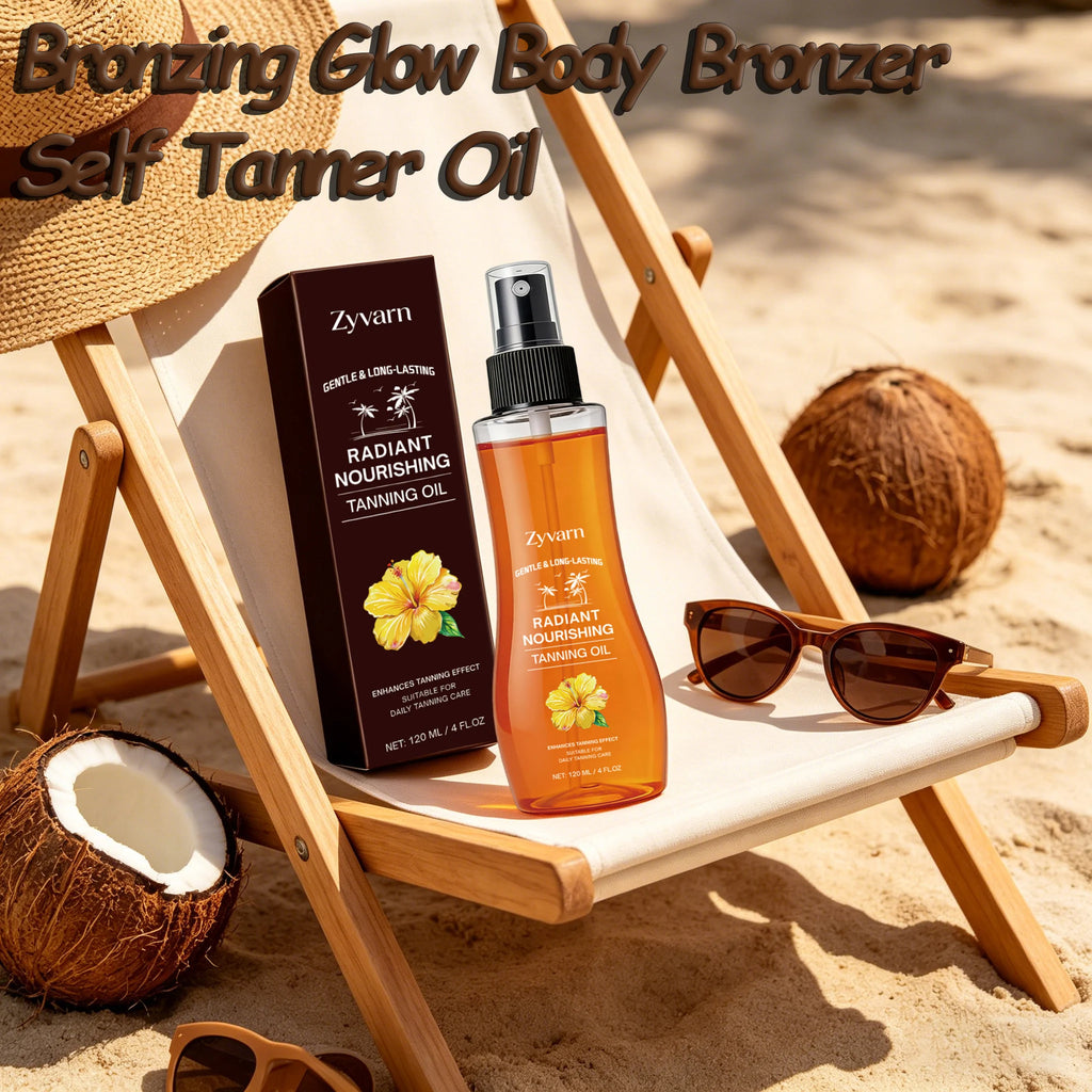 Sonnenbräunungsöl Pflegendes Bräunungsöl Für Eine Langanhaltende Sommerliche Bräune Feuchtigkeitspendende Hautpflege Für Outdoor-Sonnenbäder Am Strand
