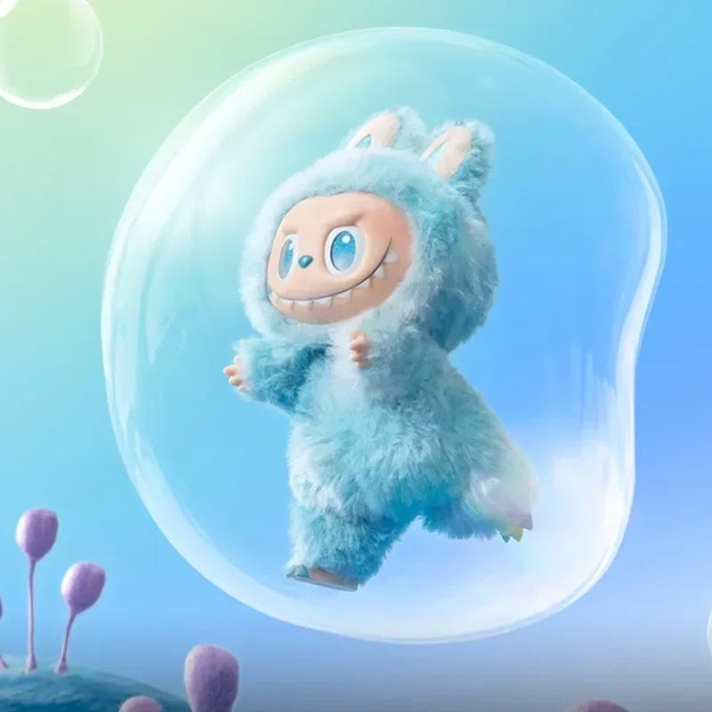 POP MART Labubu THE MONSTERS Big into Energy Serie-Vinyl Plüsch Anhänger Mystery Box Überraschungs-Tasche Spielzeug Puppe Süße Anime-Figur