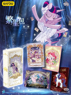 KAYOU Genuine My Little Pony Karte Freundschaft für immer Karten Star Pack Wunderschöne vergoldete Prinzessinnenkarten Sammelkarten Spielzeug Geschenke