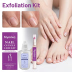 1/2er-Set Nagelhäutchenpflege-Kit, Nagelhaut-Erweichungsöl, Nagelhautentferner für Gel, überwachsene Nagelhaut erweichen, Peeling für Nägel