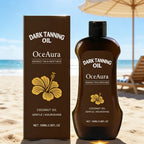 OceAura Bräunungsöl-Lotion Tiefenwirksam Feuchtigkeitsspendend Nährend Hautverjüngend Langanhaltende Bräune Leicht Nicht Fettend Bräunungsöl