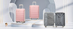 Joyway Reisegepäck-Sets, stilvolles Handgepäck und Koffer-Set, robust, langlebig, kratzfest, TSA-Schloss, Spinner-Räder
