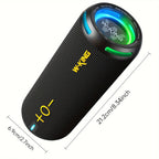 W-KING 40W Bluetooth Lautsprecher, IP67 Wasserdicht, APP-Steuerung, Hochwertiger Klang, TF/AUX, Dynamische Beleuchtung für Party, Outdoor, Dusche