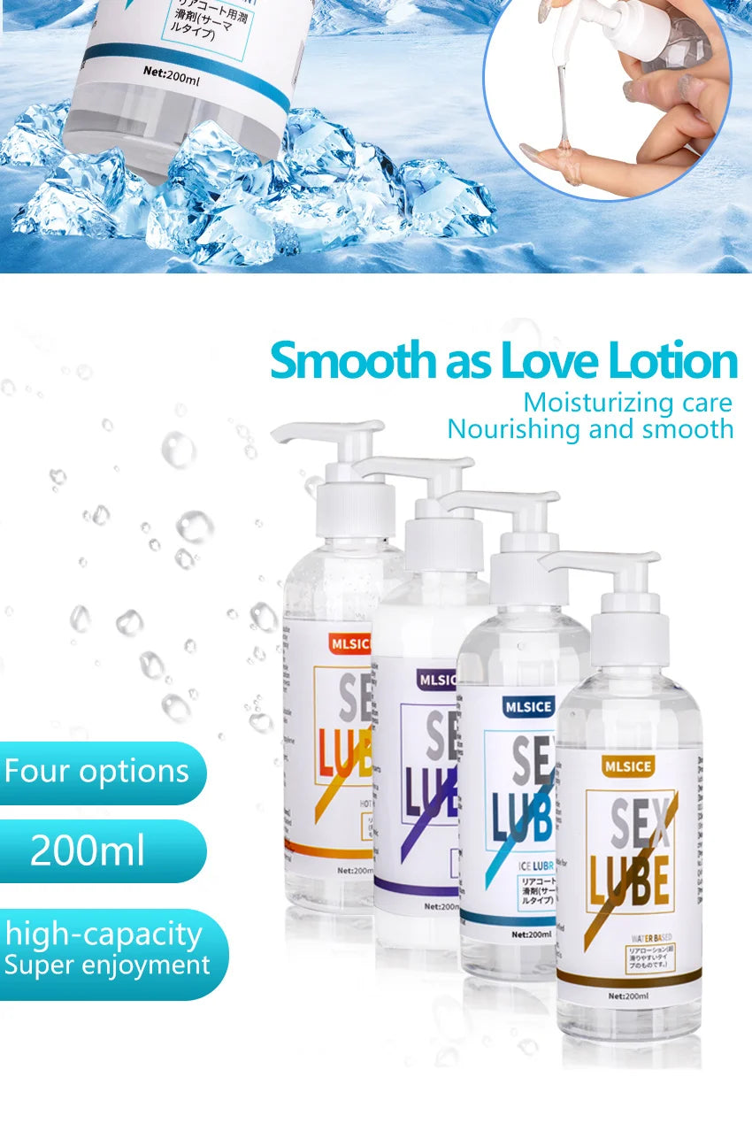 200 ml Gleitmittel für Sex Sperma-Gleitmittel Vagina Mann Analsex Schwul Persönliche Gleitmittel Intim Sexuelles Gleitgel auf Wasserbasis Erotikshop