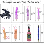 ROUGH BEAST Sexmaschine für Frauen und Männer mit Dildoaufsatz, automatische Masturbationsmaschine, 3XLR-Anschluss, Sexspielzeugprodukte