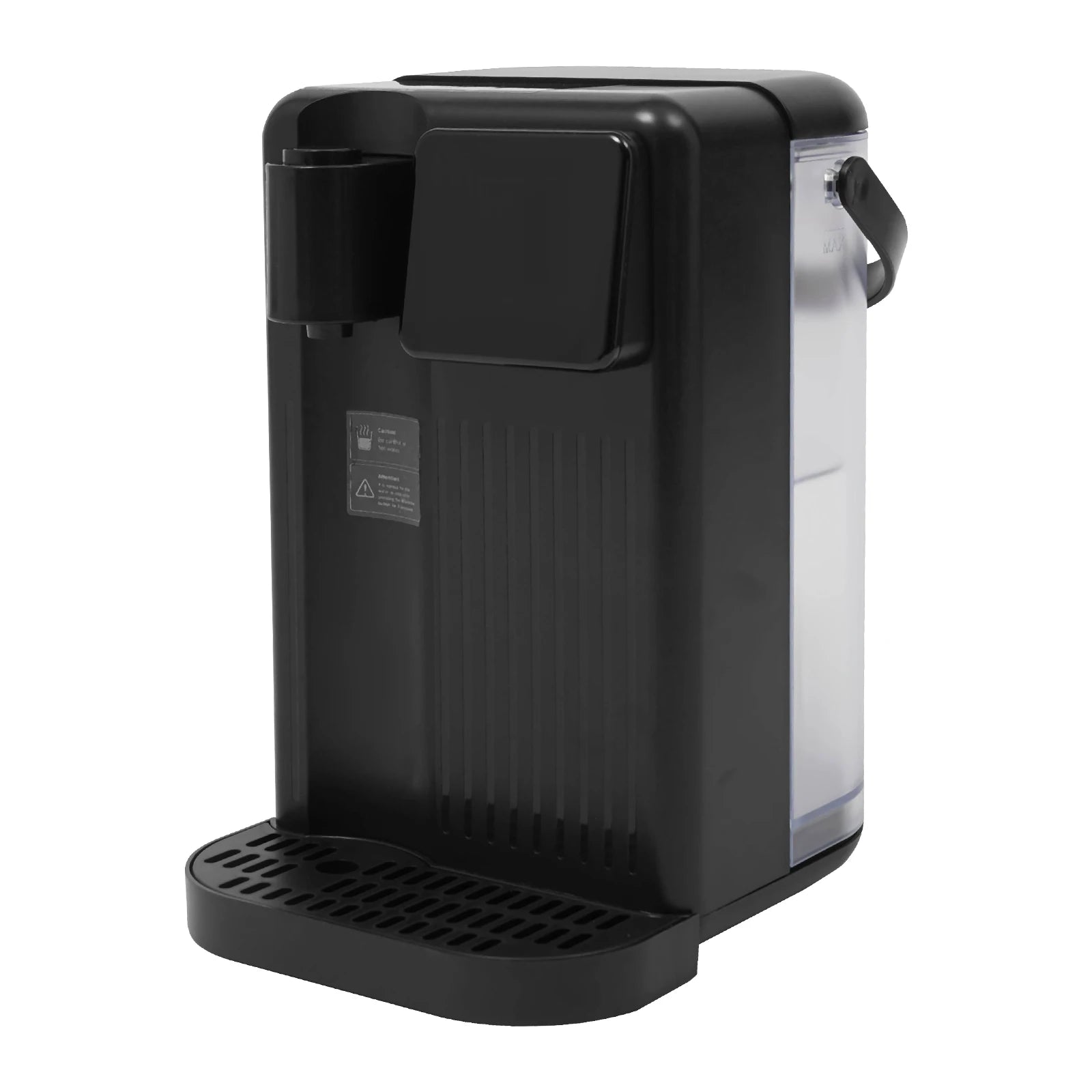1700W 3L Sofort-Heißwasserspender 3s Heizung LED Touchscreen Wasserkocher 25-99°C Temperaturregelung EU Stecker für Zuhause Büro Schwarz