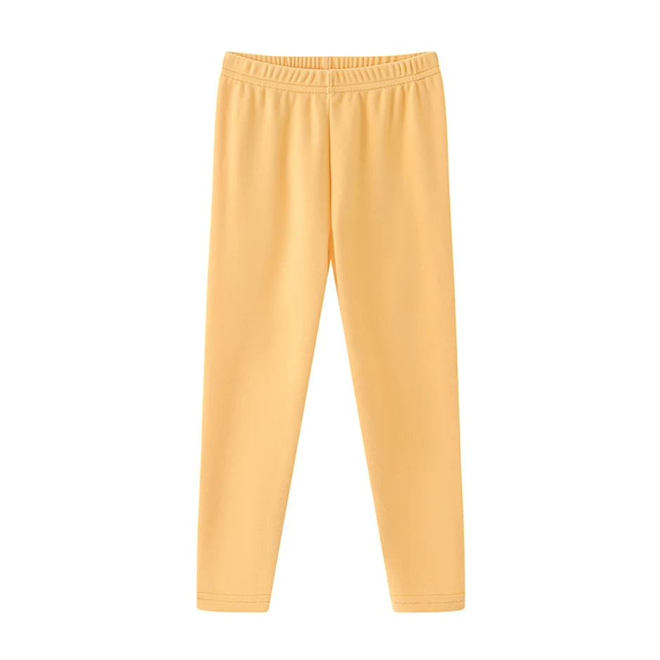 3/4-piece Autumn/Winter Children's Multi-color Combination Fashionable Slim Fit Leggings For Girls Sports And Casual Warm Pants