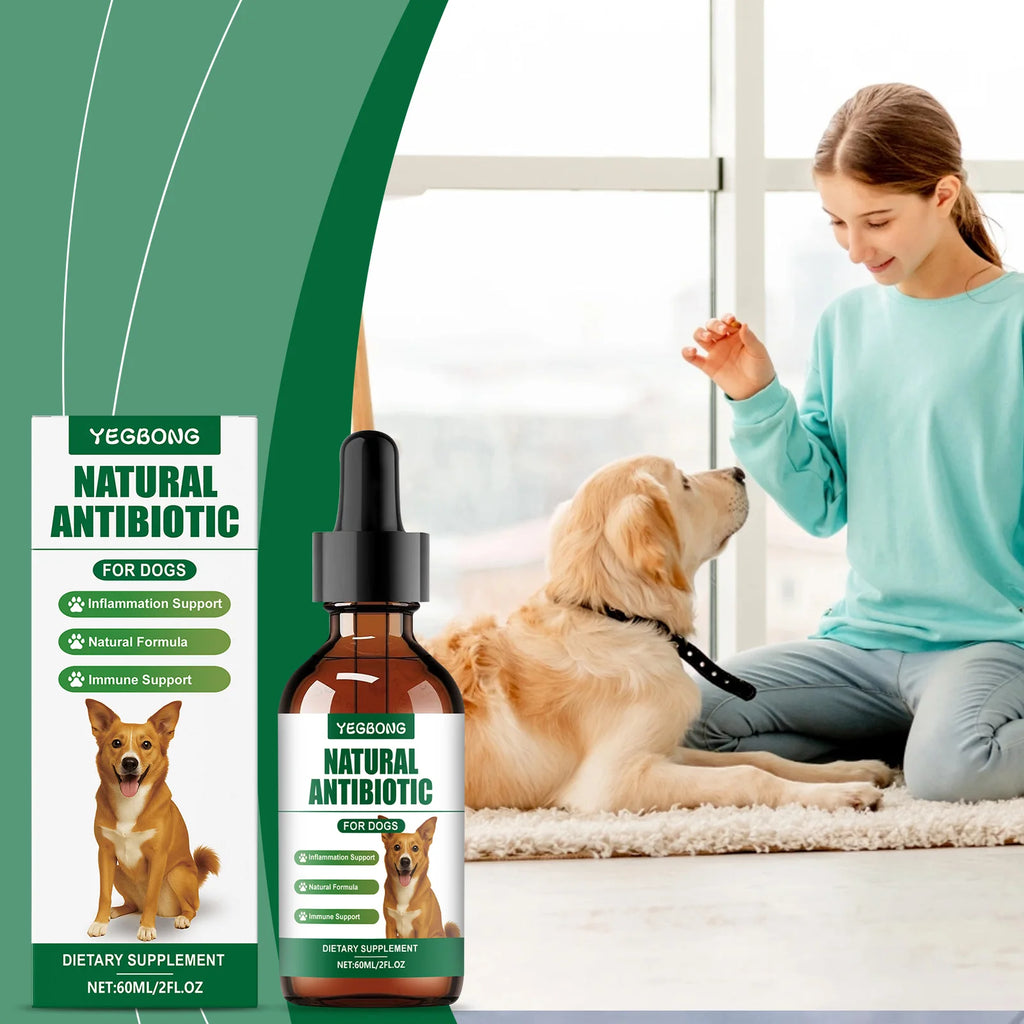 60ml Multivitamin-Ergänzung für Hunde zur Stärkung des Immunsystems, sanfte Formel zur Linderung von Hautbeschwerden, tägliche Nahrungsergänzung