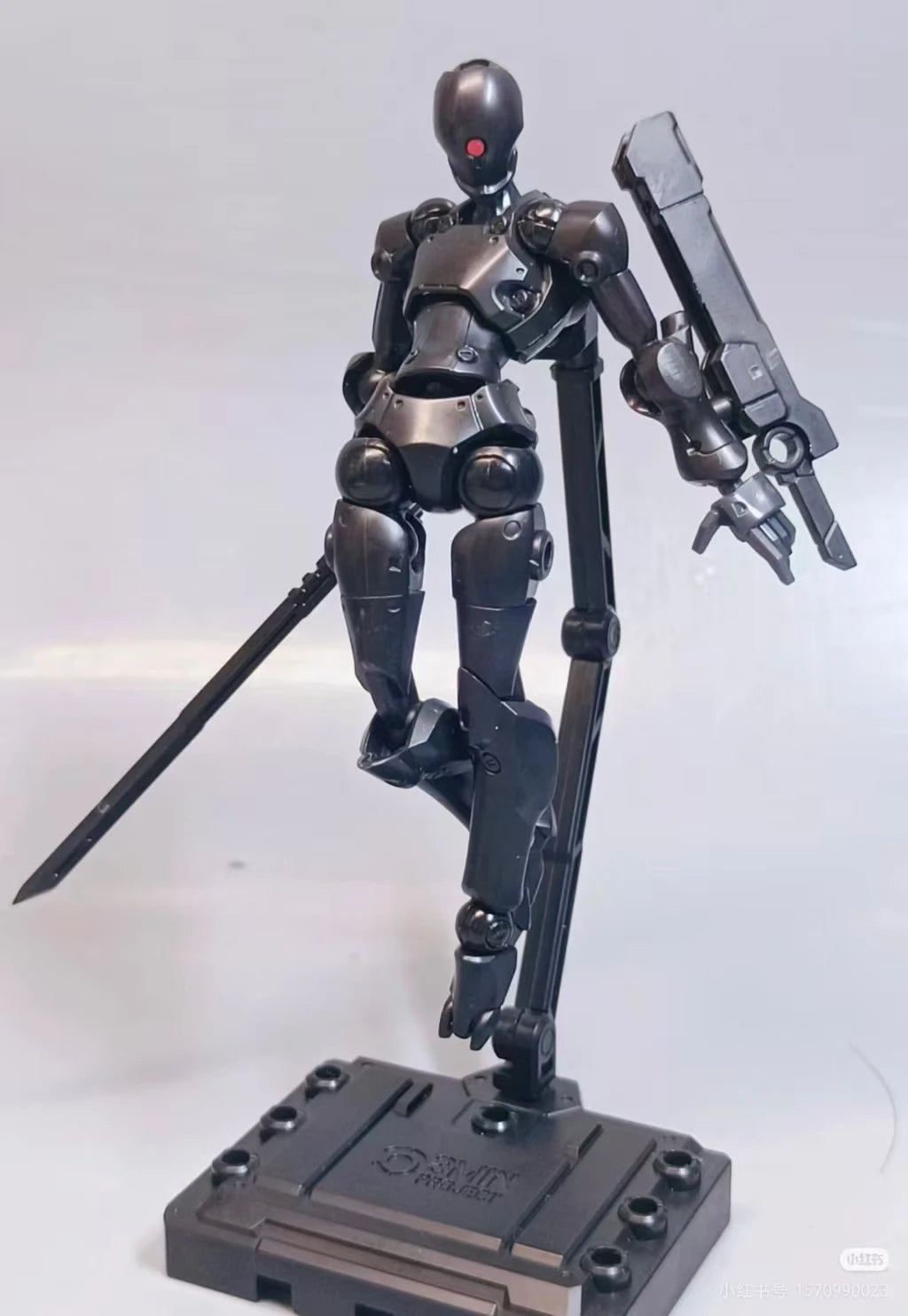 SHEIK MAINLAND 3MIN PROJECT A 3.75 Zoll super bewegliche humanoide Körper starke Attacke Alien Figur Bausatz Modell Spielzeug Sammlung Geschenk
