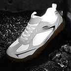 Unisex Wide Width Hiking Shoes Breathable Mesh Outdoor Trekking Sneakers Anti Slip Rubber Sole Walking Trainers Summer Autumn