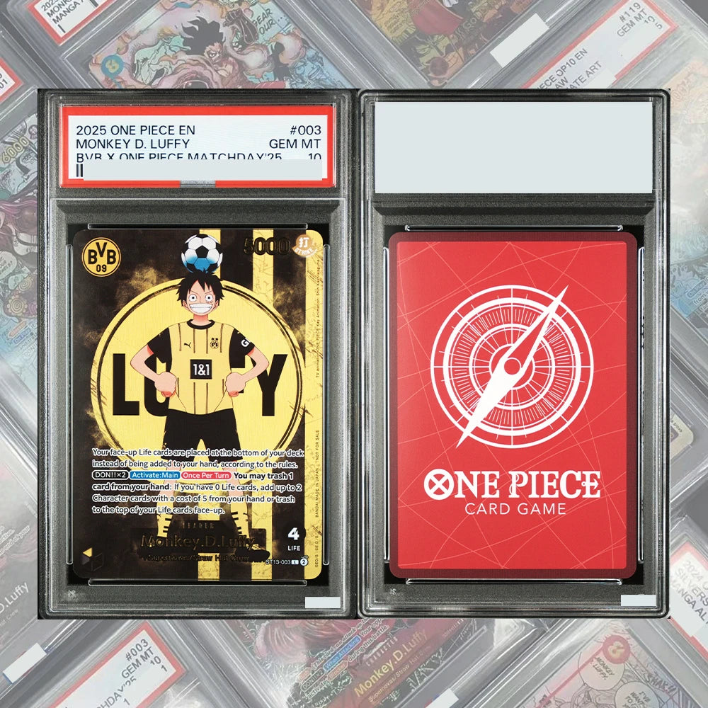 DIY PROXY OPCG SAMMELKARTE 2025 EB02 EXTRA BOOSTER ANIME 25. JUBILÄUM #010 MONKEY D.LUFFY ALTERNATIVE KUNST GEM MT10 KARTE