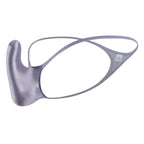 YAULAANG Sexy Herren Glanz Gay Unterwäsche Öliger G-String Tanga Glänzend niedrige Taille Hohe Elastizität Herren Dessous