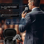 Lenovo AI Intelligente Übersetzungs-Bluetooth-Kopfhörer, unterstützt mehrere Sprachen, kabellose In-Ear-Business-Kopfhörer mit App