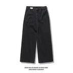 Amerikanische Y2K 2025 Neue weite Baggy Black Jeans Oversized Damen Street Casual Joker Denim-Hose Paar-Jeans Vintage Streetwear