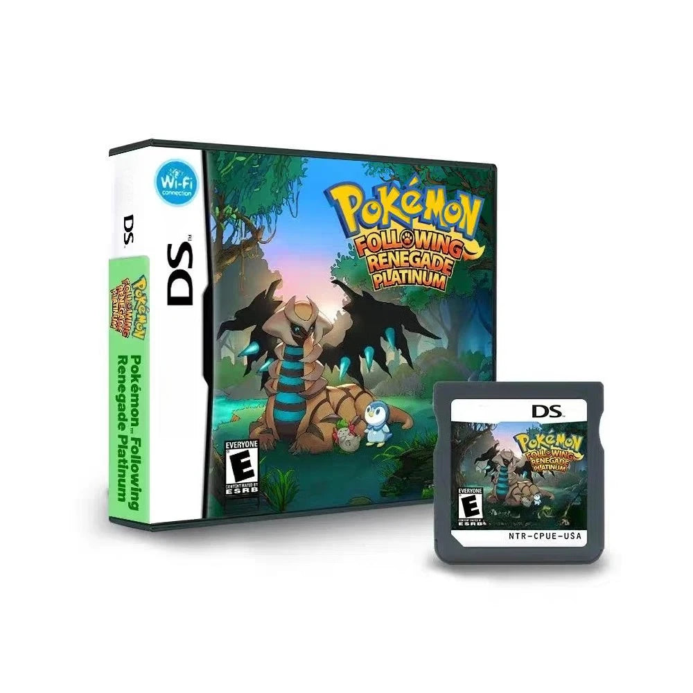 NDS-Spielkarte, Pokémon-Serie Platin, Pure Heart, True Soul, Conquest, Garbage Gold, Neue Version Englisches Spiel