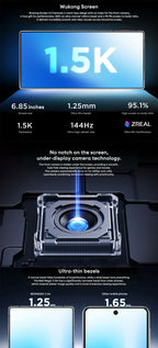 REDMAGIC 11 Air ist mit einem Prozessor 8 Elite und RedCore R4 sowie einem Hochleistungsakku von 7.000 mAh ausgestattet und bietet ein e