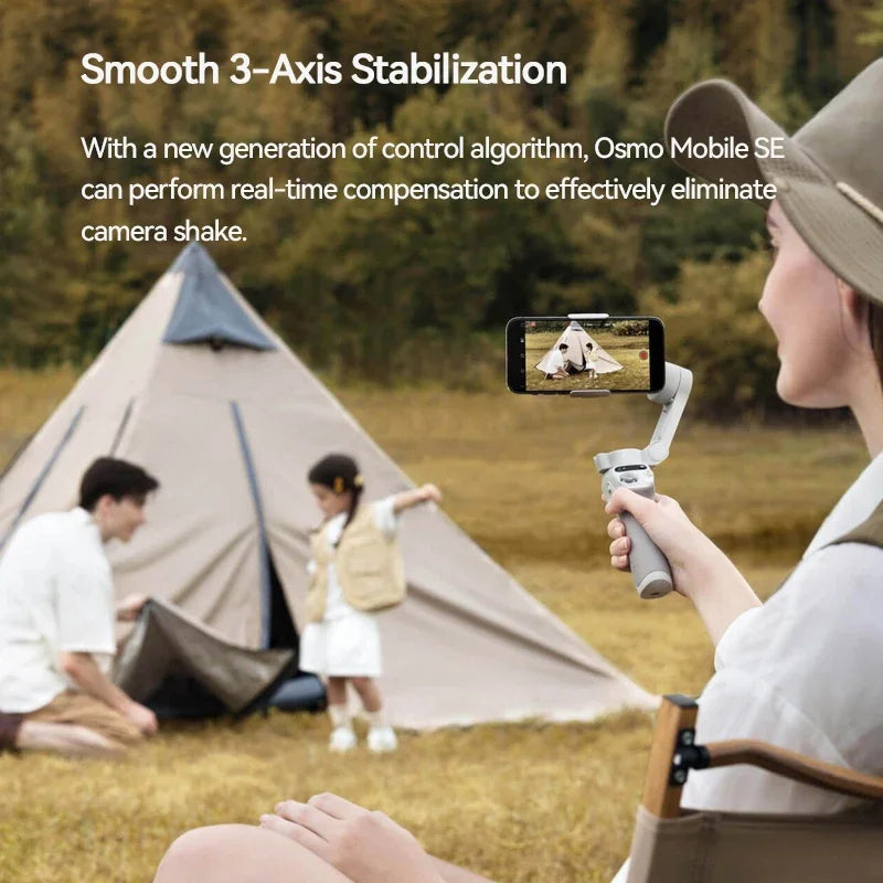 DJI OM s'osmo Mobile SE Handheld Gimbal Active Track Magnetisches Design Schnelles Scrollen DJI Brandneu Original auf Lager