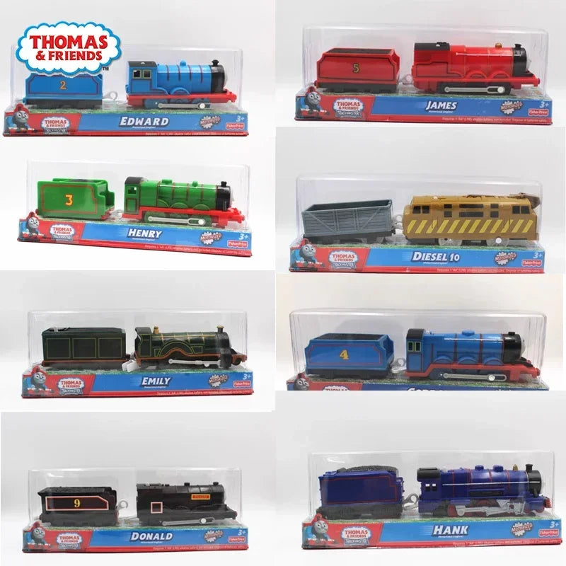 Original Thomas & Friends Trackmaster Zug Kinder Spielzeug für Jungen Kinder Diecast 1/64 Auto Victor Ben Bill James Gordon Edward Geschenk