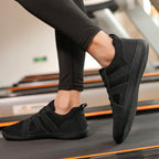 FANCYLEE Klassische Damen GAT Barfuß-Sneaker Retro Wildleder Minimalistische Walkingschuhe Weite Passform Zero Drop Freizeitschuhe Größe 36-41