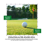 Caiton Golf Impact Screen – Geräuschlos, HD, Reißfest, Schwungtraining für Innen- und Außenbereich, Einfacher Aufbau, Schlagschutz, Verschiedene Größen