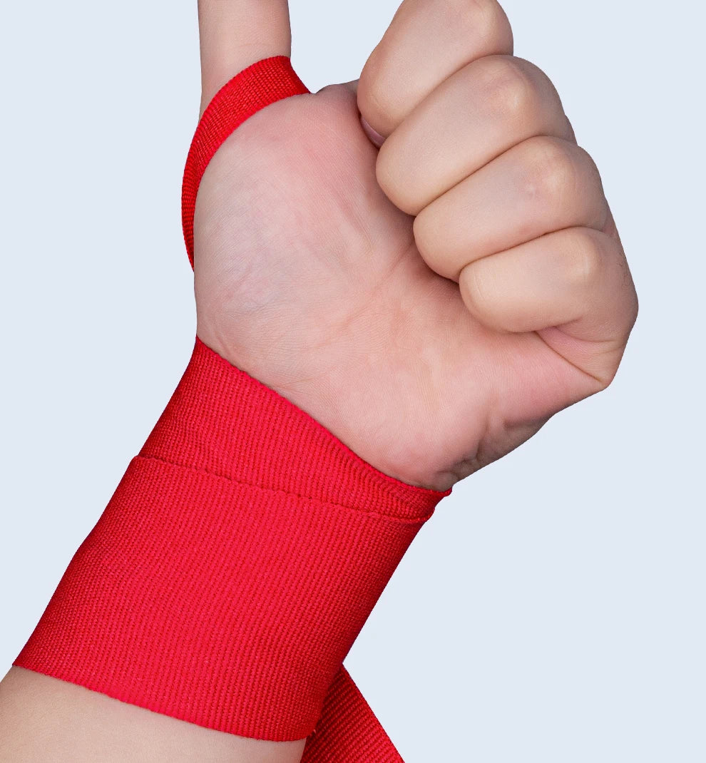 3/5M Boxbandagen Baumwolle Elastische Handschützer Handgelenkbandage Handband Verband Fitness Sanda Muay Thai Karate Sport Faustbandage