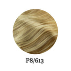 8 Stück Clip In Echthaar Extensions 100% Echthaar Clip In Natürliche Haarverlängerungen Glatte Haarteile 14-26 Zoll Remy Haar