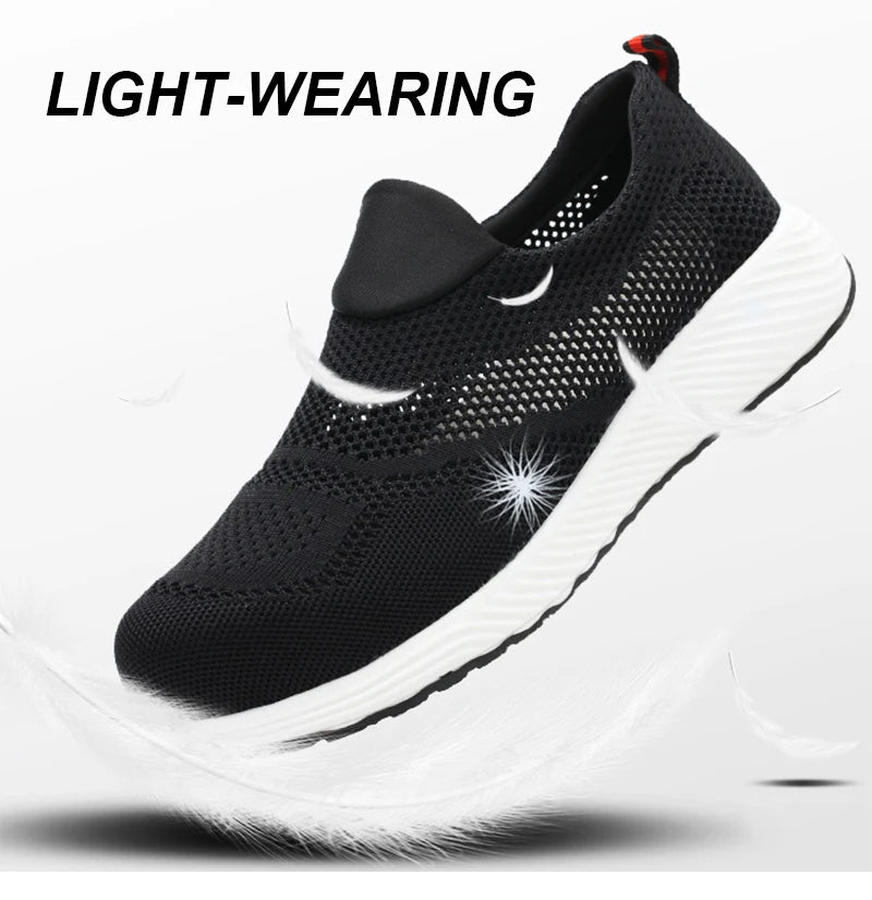 Sommer Mesh Leichte Arbeitssneaker Stahlkappe Schutzarbeitsschuhe Herren Damen Atmungsaktive Bauschuh Arbeitsstiefel Herren