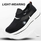 Sommer Mesh Leichte Arbeitssneaker Stahlkappe Schutzarbeitsschuhe Herren Damen Atmungsaktive Bauschuh Arbeitsstiefel Herren