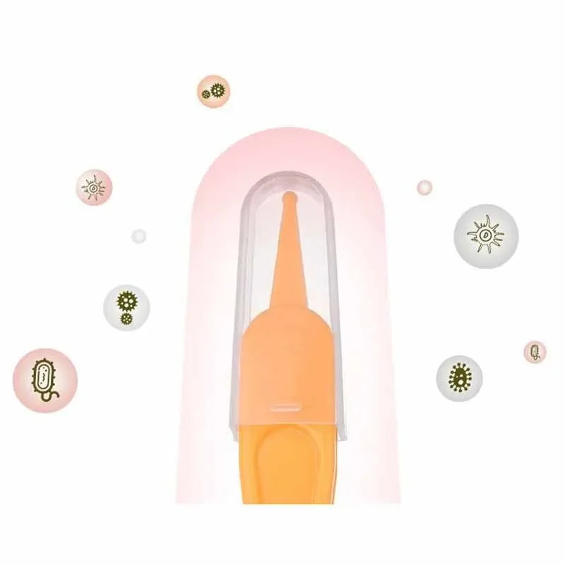 Babynasenreiniger Kleinkind Nasenhöhlenpflegebedarf Kinder Sicherheitszange Reinigungszange Baby Essentials Pinzette aus Kunststoff