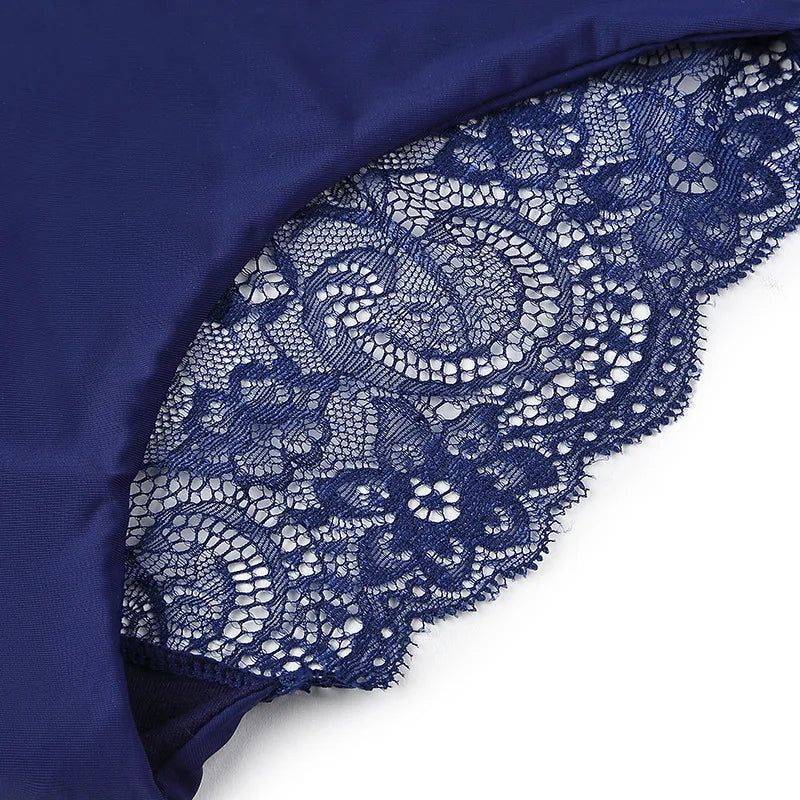 Damen Spitzenhöschen Sexy Transparenter Slip Niedriger Bund Baumwollzwickel Slips Übergröße Damenunterwäsche Dessous Neu Heißer Verkauf