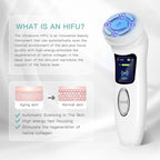 MINI HIFU 4. Generation Lifting-Gerät EMS Warmes Ultraschall-Gesichts-Augenmassage-Instrument Hautfestigende Heimgebrauchs-Spa-Schönheitsgeräte