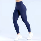 Nahtlose Sportleggings für Damen, Scrunch-Butt-Gym-Leggings, einfarbig, für Workouts, Yoga-Hose, niedriger Bund, Sport-Tights 2026