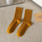 33 Farben Sommer Baumwolle Weiche Socken Fröhlich Bunte Damen Mid-Tube Strümpfe Modetrend Rot Grün Knöchelsocken Herbst Strumpfwaren