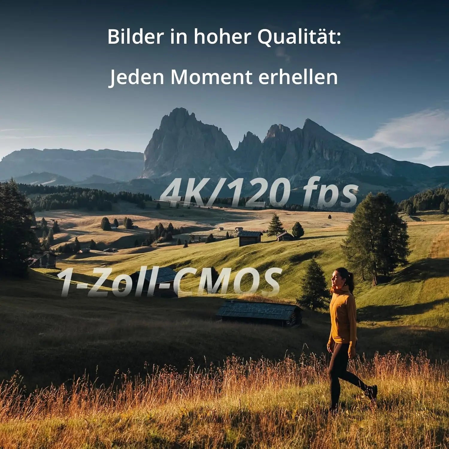 DJI Osmo Pocket 3 Creators Combo Handheld Gimbals Original Marke Active Track 6.0 4K/120 FPS 3-Achsen Gimbal Mechanische Stabilisierung
