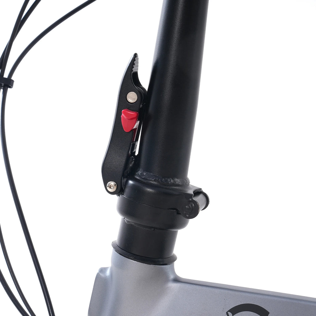 EVERCROSS TECH 20 Zoll Klapprad-7 Gänge-Rahmen Ultraleichtes Aluminium-Scheibenbremse-EM1