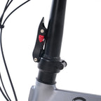 EVERCROSS TECH 20 Zoll Klapprad-7 Gänge-Rahmen Ultraleichtes Aluminium-Scheibenbremse-EM1