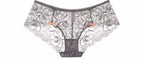 MOYISU Sommer-Dessous-Set, transparenter französischer Spitze, Minimizer-BH, Slip, ultradünn, sexy Damenunterwäsche, großer Busen, sexy Po & Höschen