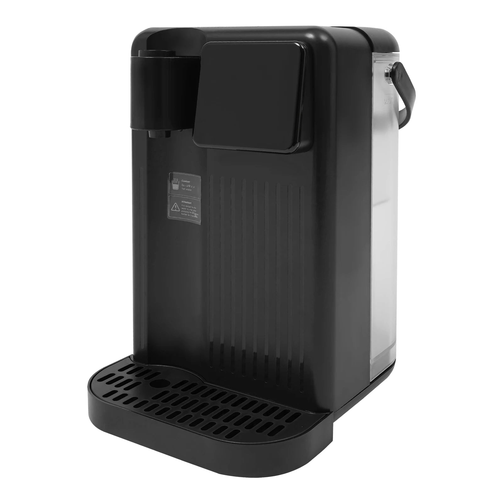 1700W 3L Sofort-Heißwasserspender 3s Heizung LED Touchscreen Wasserkocher 25-99°C Temperaturregelung EU Stecker für Zuhause Büro Schwarz