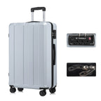 YONSLY Hartschalenkoffer 20/24/28 Zoll mit TSA-Schloss YKK-Reißverschluss 4 leise 360°-Rollen Netzfach Trolley Rollgepäck Handgepäck Koffer für Geschäftsreisen, Urlaube, Familienausflüge und Wochenendtrips