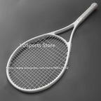 1x 27 Zoll Tennis-Racket, besaitet, Carbon-Aluminium-Legierung, Freizeit-Schläger, stoßfest, mit Tragetasche, für Erwachsene