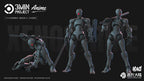SHEIK MAINLAND 3MIN PROJECT A 3.75 Zoll super bewegliche humanoide Körper starke Attacke Alien Figur Bausatz Modell Spielzeug Sammlung Geschenk