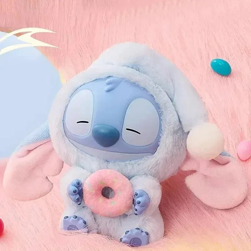 2025 Sales Stitch Blind Box Tasche Iss etwas vor dem Schlafengehen Serie Vinyl Anhänger Niedliche Puppe MysteryBox Flauschige Puppe Überraschungsgeschenk