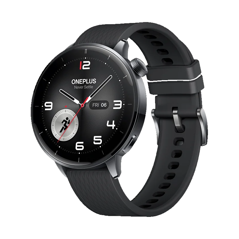 Globale Version OnePlus Watch 3 43mm Smartwatch 1.32 Zoll AMOLED Display Bis zu 60 Stunden Akkulaufzeit Wear OS by Google GPS NFC