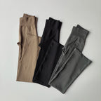 High-Waist Kompressionshose ohne sichtbare Nähte, Mikro-Schlag Yoga Outdoor-Bekleidung Nahtlose Elastische Fitnesshose Shaping Leggings