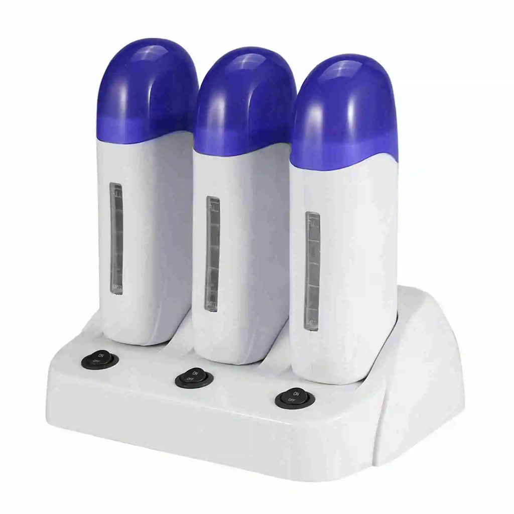 3 Types Cartridge Wax Depilatory Roller Warmer Heater Waxing Body Hair Removal Machine Wax Cartridge Heater Cartridge Wax Roller