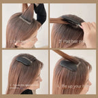 Haarkissen unsichtbar flauschig Puff Haarpad Schwamm Clip Dutt Bump It Up Volumen Haaransatz Damen Mädchen Styling Zubehör